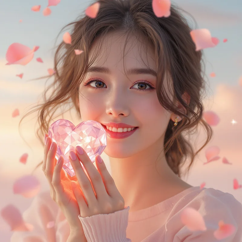 Pink Heart PFP.