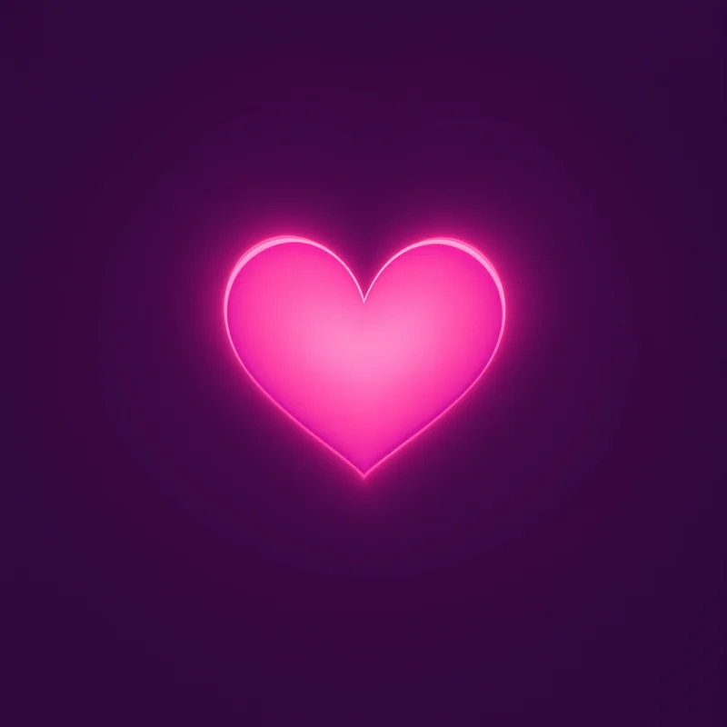 romantic profile picture with sparkles for social media avatar