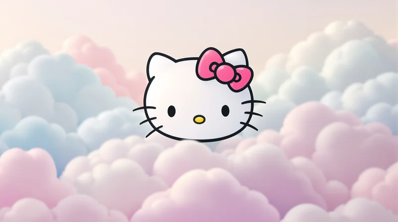 hello kitty pfp cloud kawaii portrait