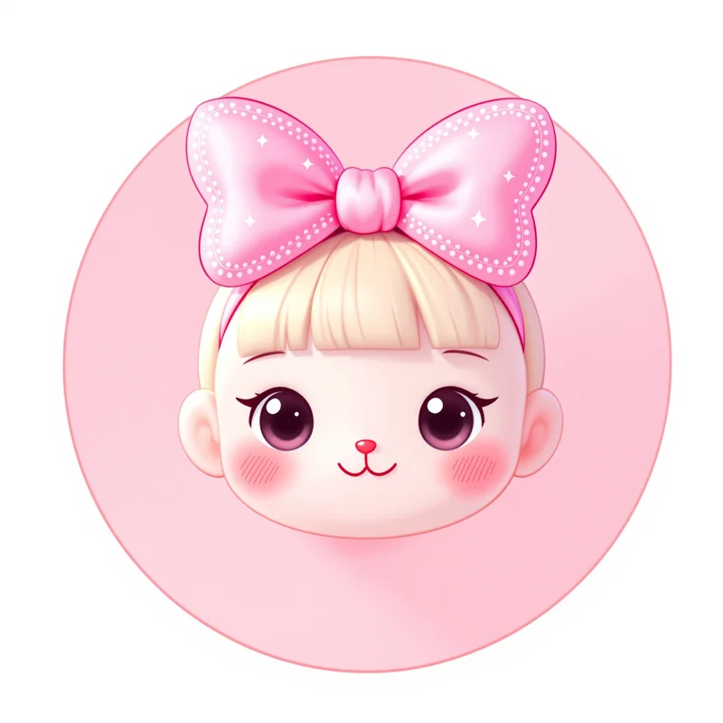 Hello Kitty PFP with pastel composition and compact avatar clarity