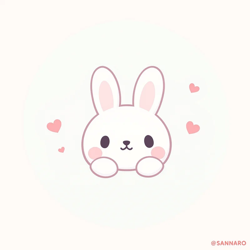 Hello Kitty PFP with pastel composition and compact avatar clarity