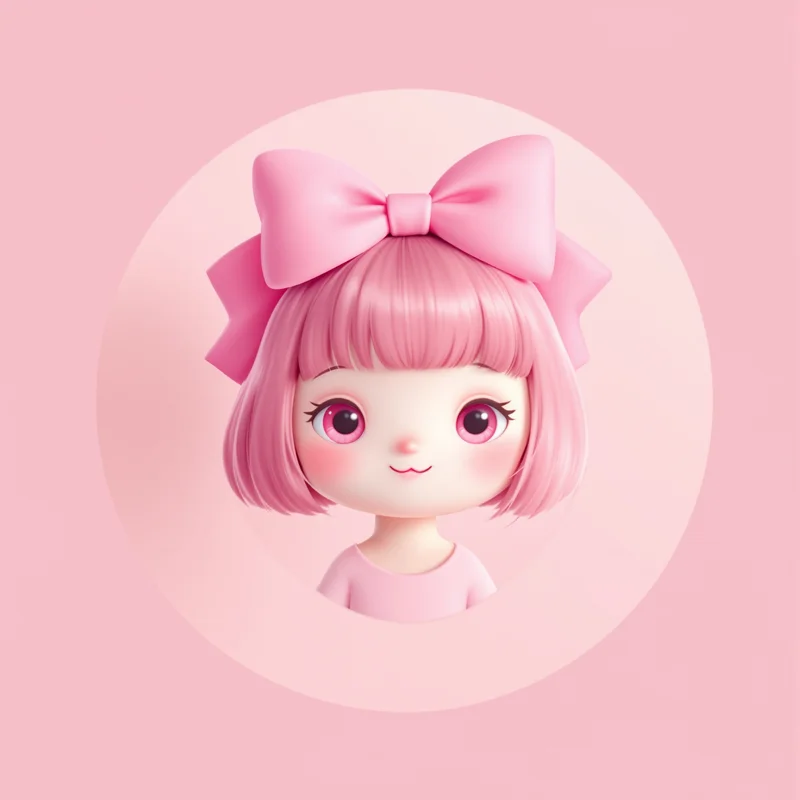 Hello Kitty PFP with pastel composition and compact avatar clarity