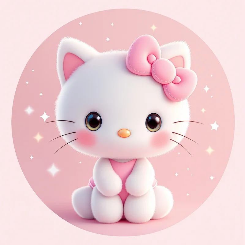 Hello Kitty PFP avatar with kawaii identity and strong profile readability
