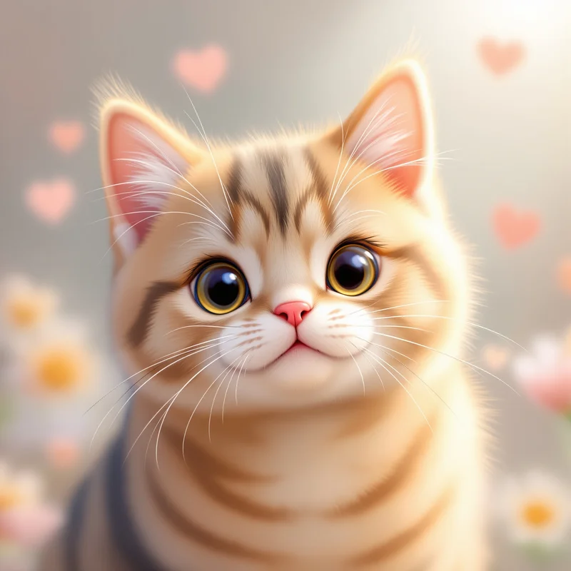 Hello Kitty avatar portrait with adorable personality and memorable presence