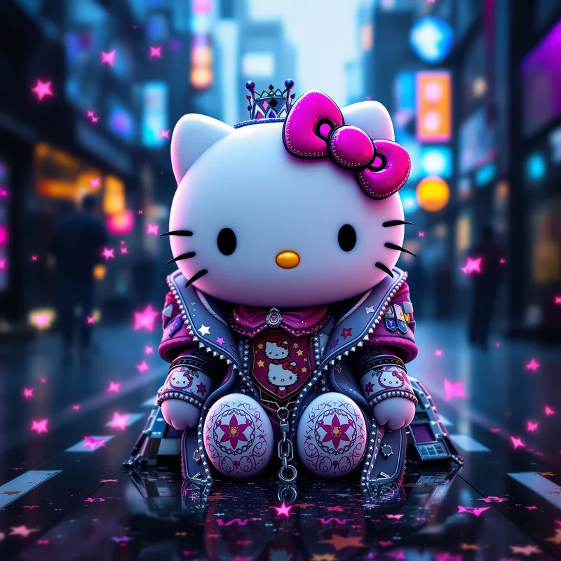 Hello Kitty PFP Kawaii Streetwear aesthetic avatar design