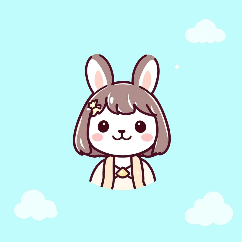 Hello Kitty avatar portrait with adorable personality and memorable presence