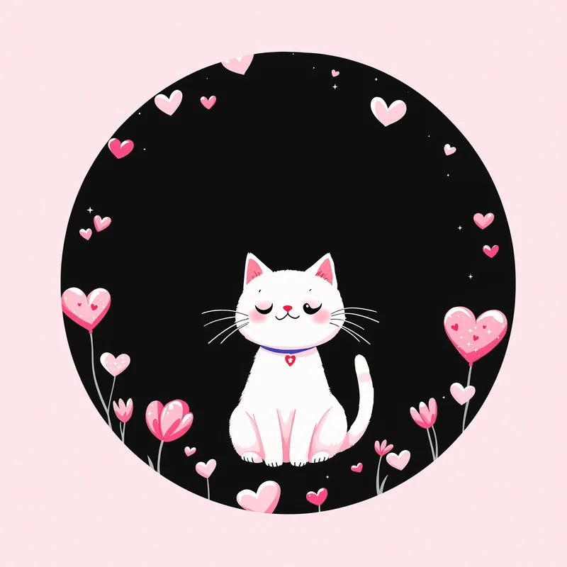 Hello Kitty profile image optimized for cute identity and visibility