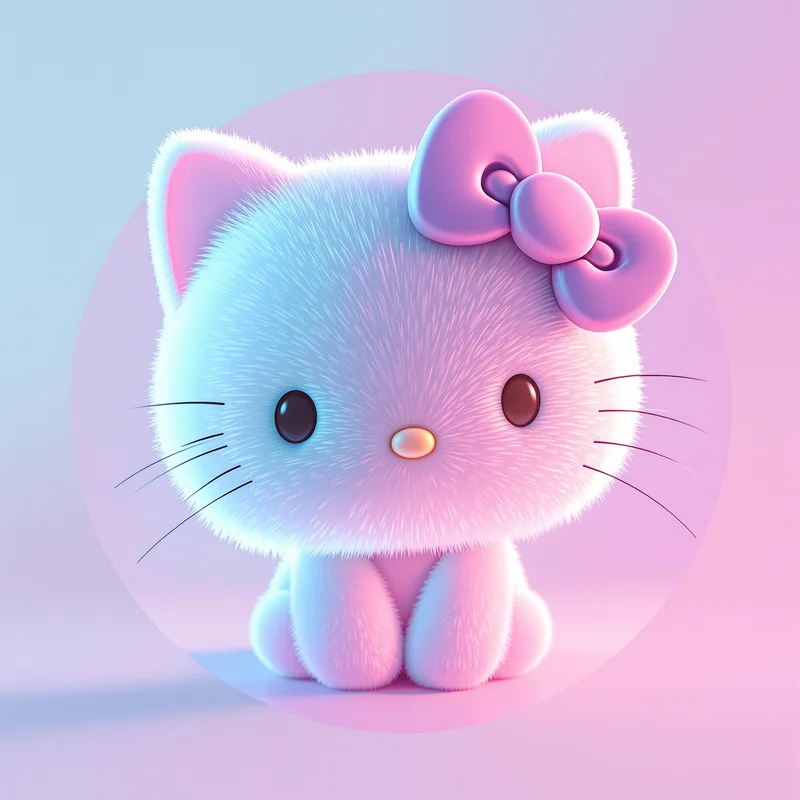 Hello Kitty profile image optimized for cute identity and visibility