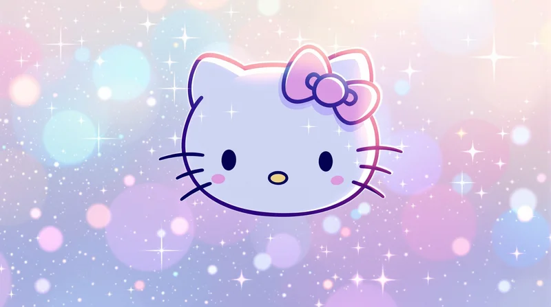 hello kitty pfp shiny kawaii portrait