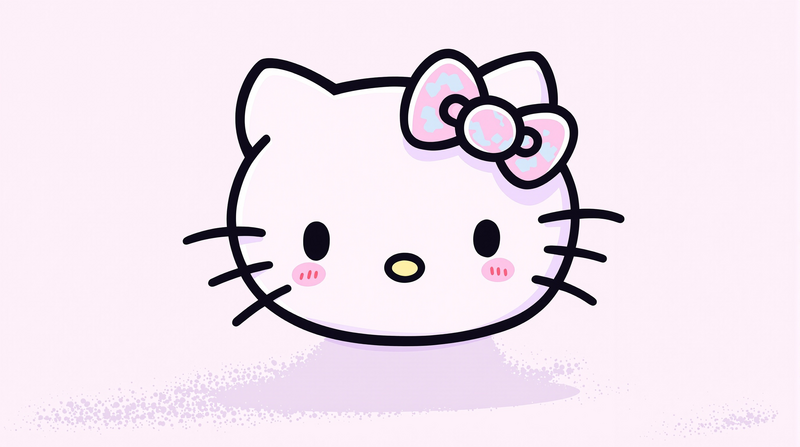 hello kitty pfp soft kawaii portrait