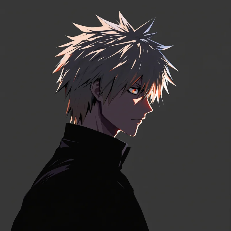 Bleach Ichigo profile picture with intense anime atmosphere for anime icon design