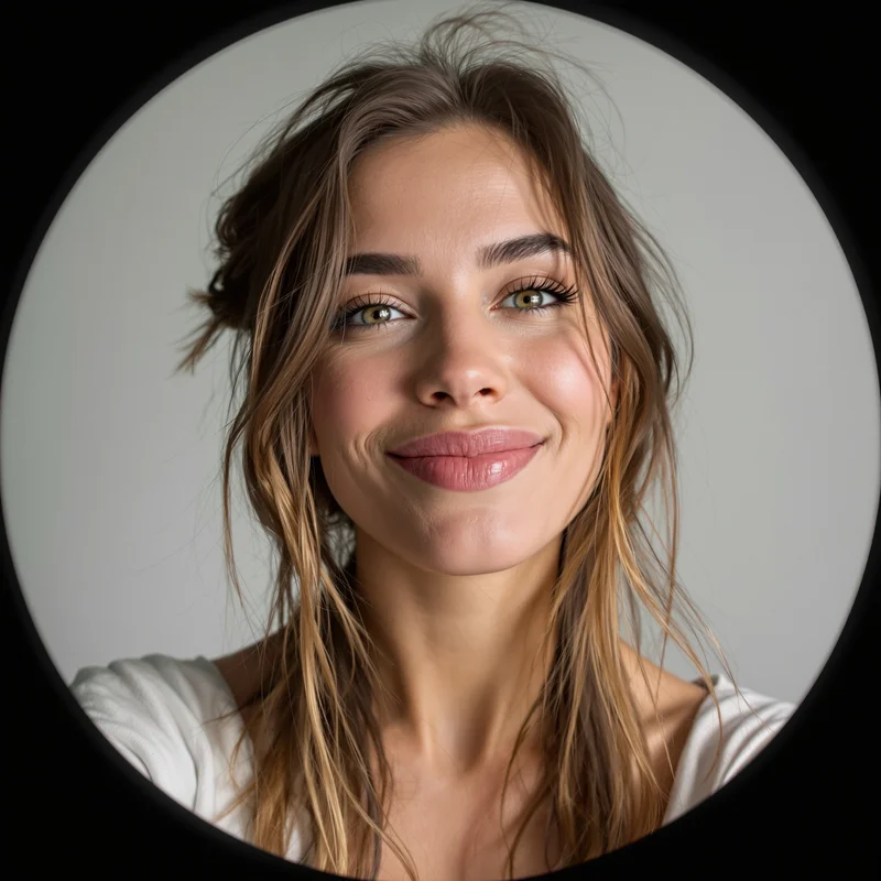 Instagram avatar portrait with clear subject and recognizable identity