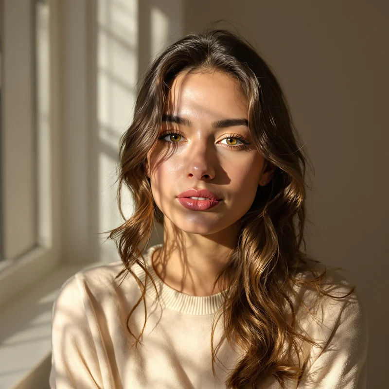 Instagram avatar profile image with clean face focus and feed visibility