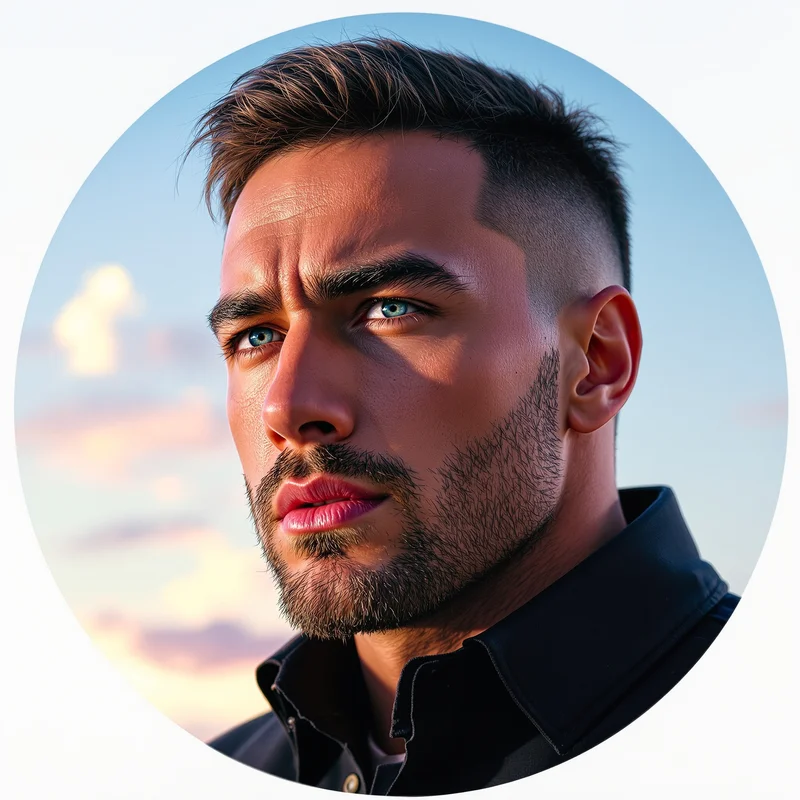 Invincible avatar profile image with intense expression