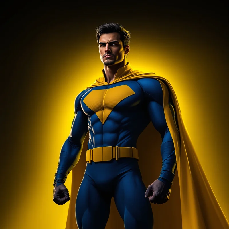 Invincible avatar profile image with intense expression