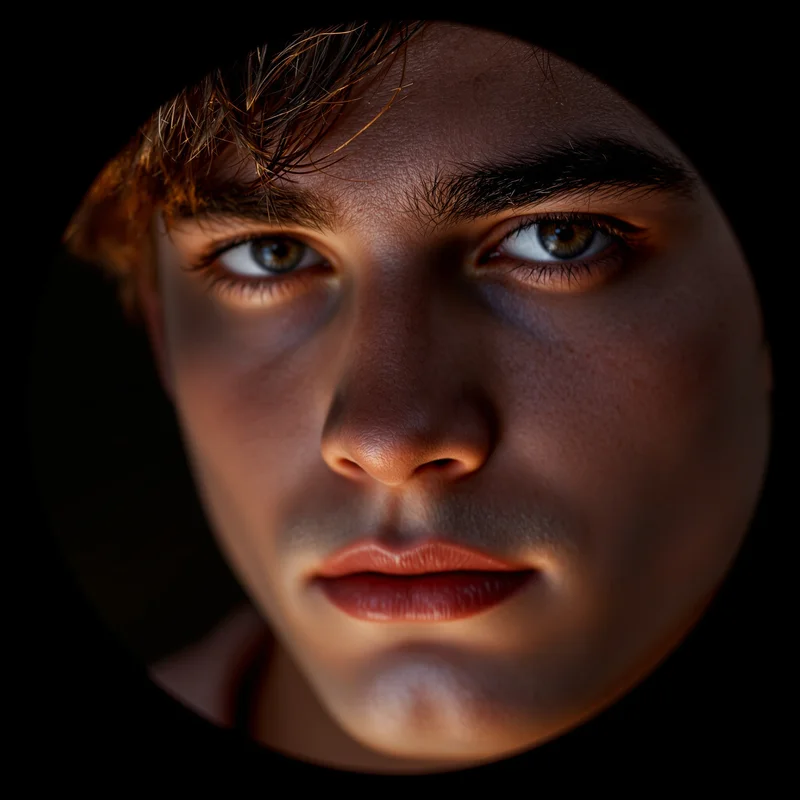 Invincible avatar portrait with resilient personality