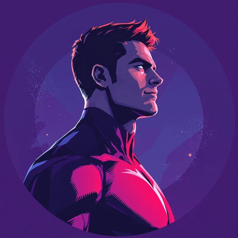 Invincible profile image optimized for identity and visibility