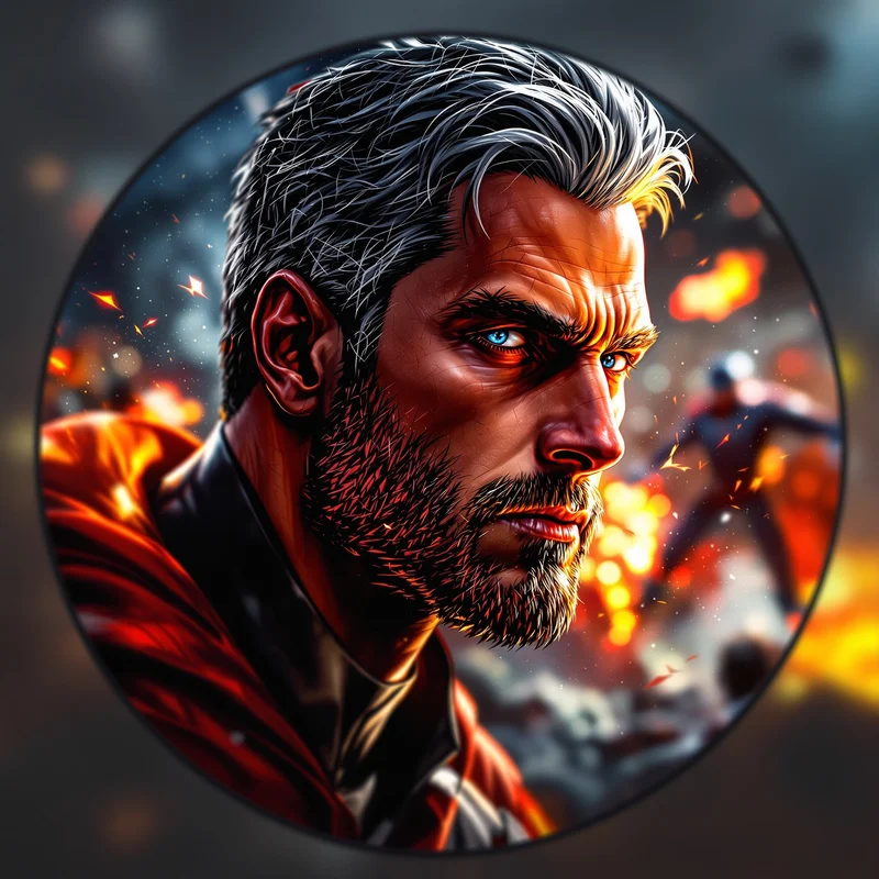 Invincible profile image optimized for identity and visibility