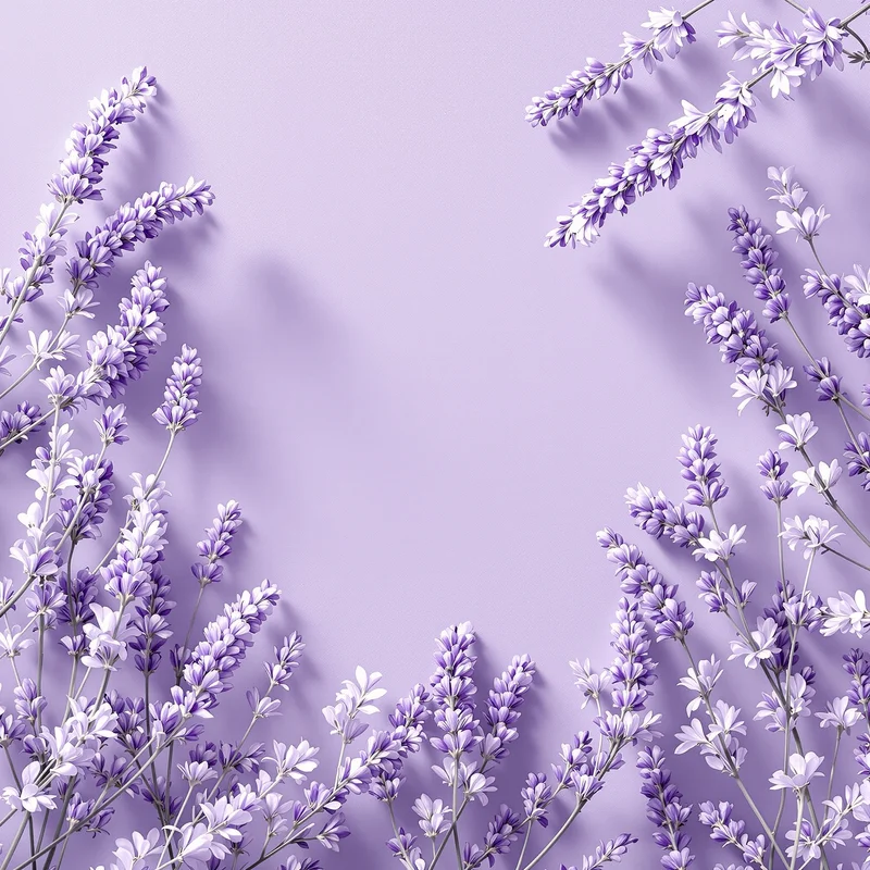 Calm lavender invitation background
