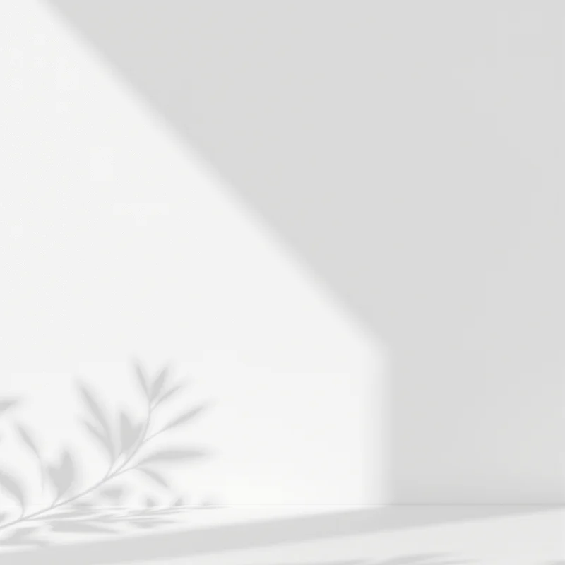 Clean minimal white invitation background