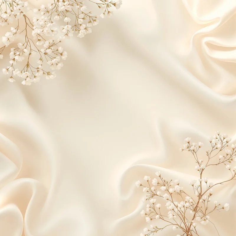 Dreamy ivory invitation background