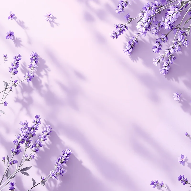 Gentle lavender invitation background