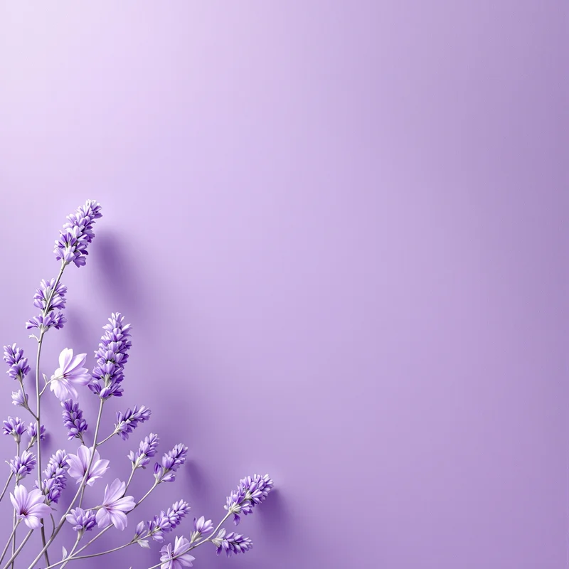 Mystic lavender invitation background