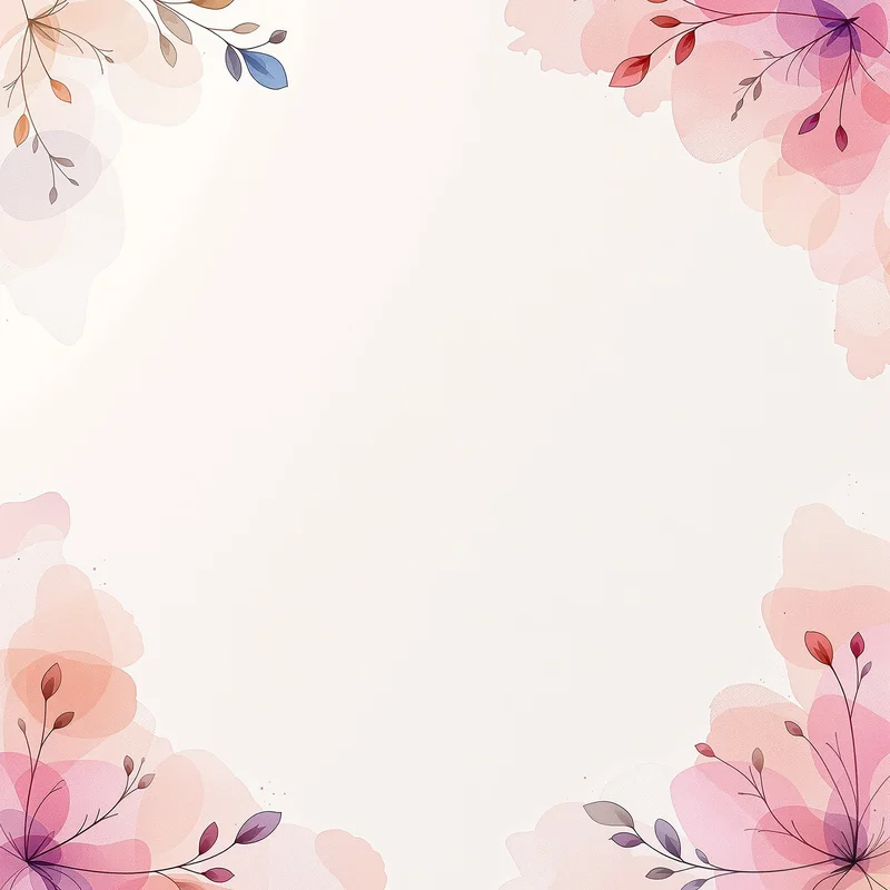 Soft watercolor invitation background