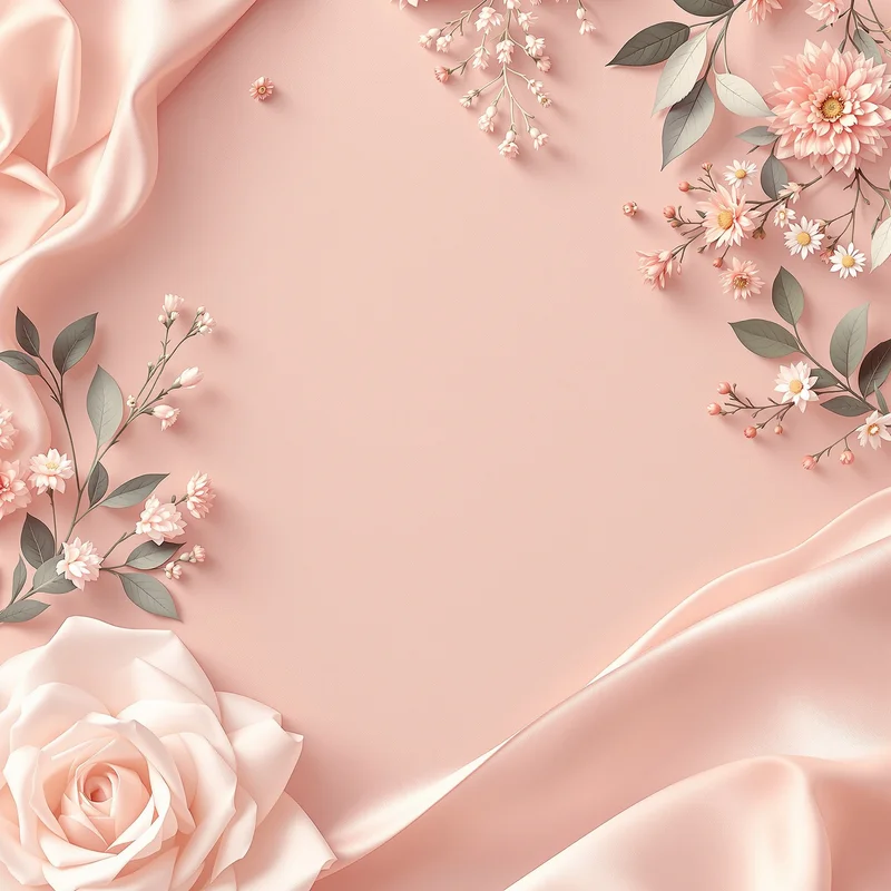 Warm blush invitation background