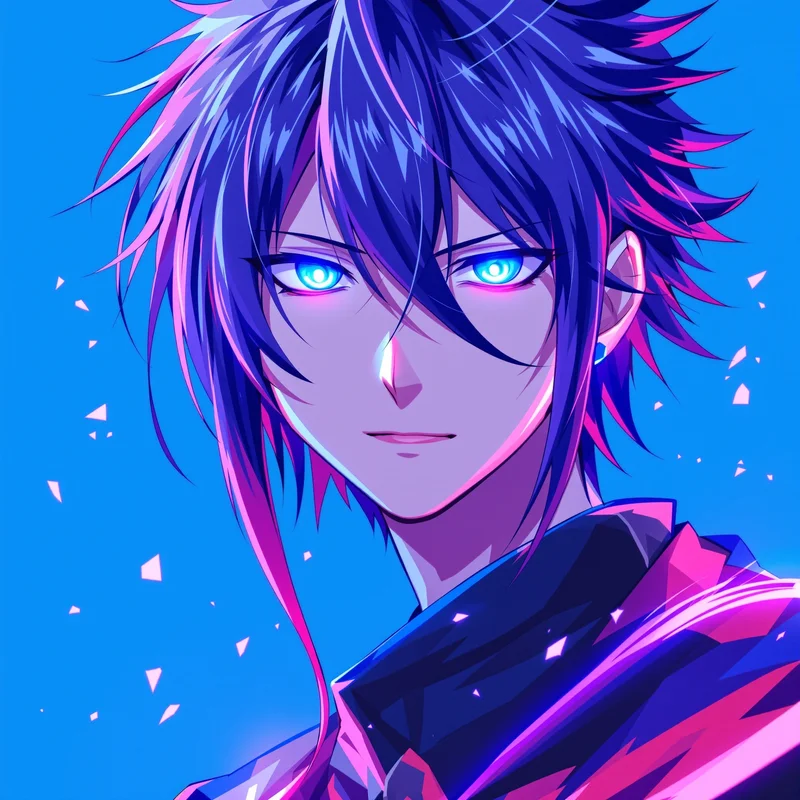 dynamic Isagi PFP artwork with tactical striker focus for digital profile identity