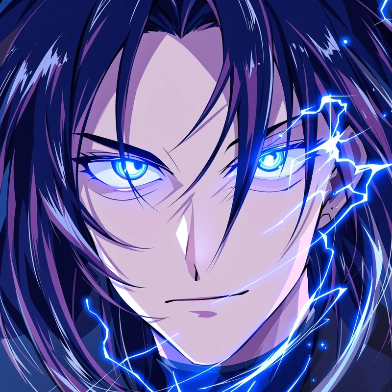 Blue Lock Isagi profile picture with cool blue atmosphere for strong online profile art