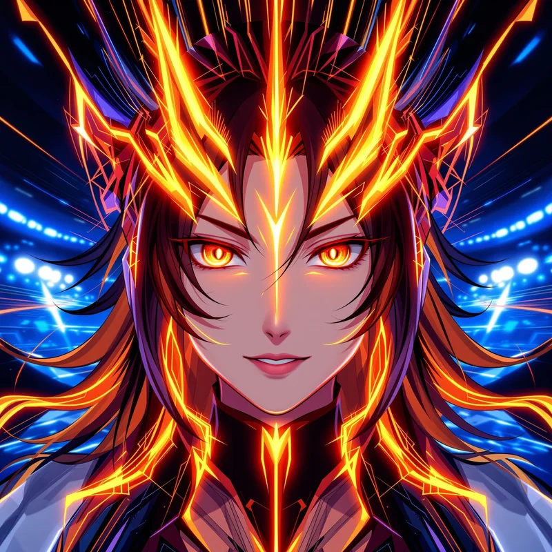 dynamic Isagi PFP artwork with focused striker expression for anime account visuals