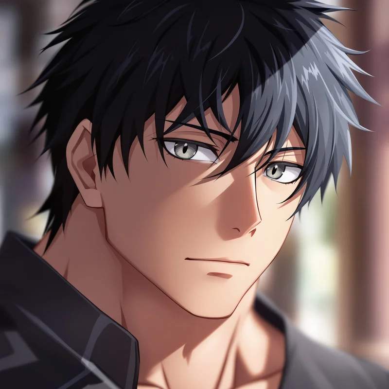 Yoichi Isagi PFP with direct eye contact and clean composition