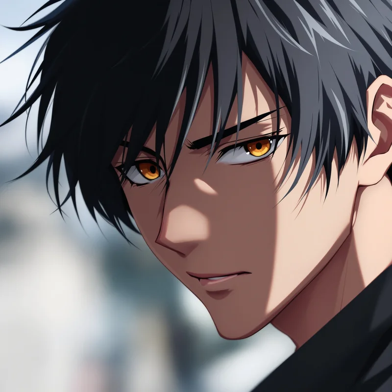 Yoichi Isagi PFP with silent strategic expression and focused eyes