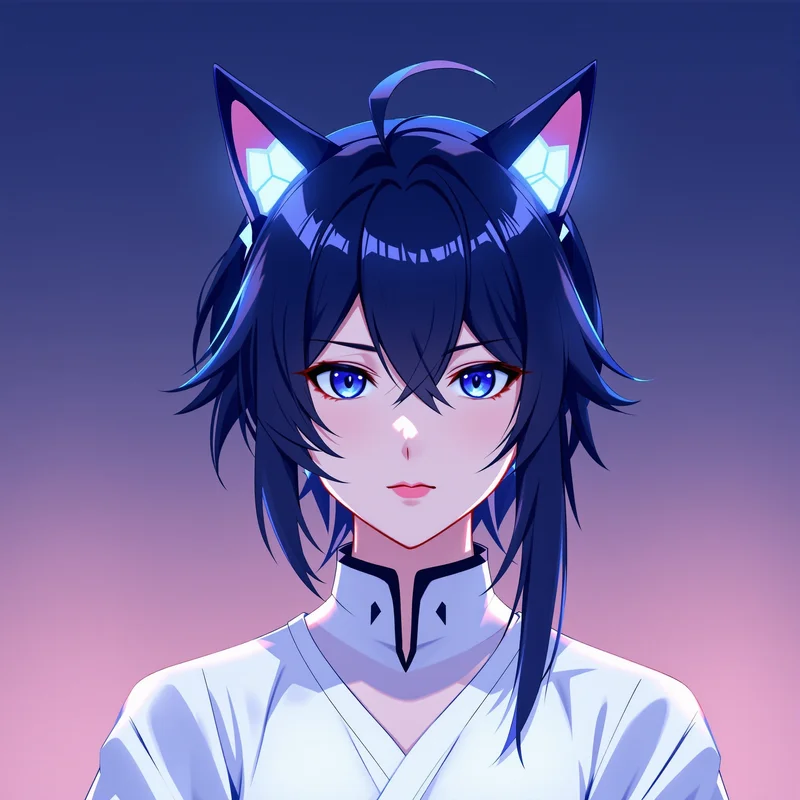 centered Isagi PFP portrait with clean square composition for sports anime PFP styling