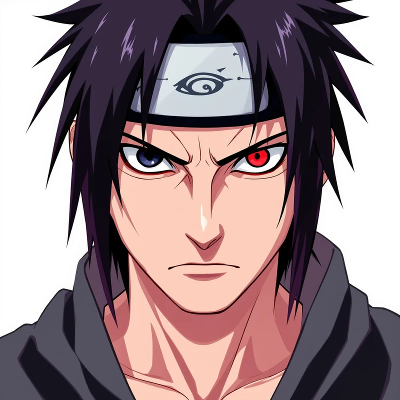 Akatsuki Raven Itachi PFP sharingan anime avatar portrait