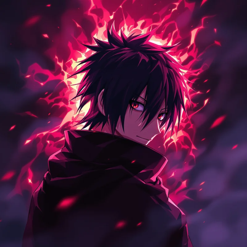 Dark Moon Itachi PFP clean background anime avatar