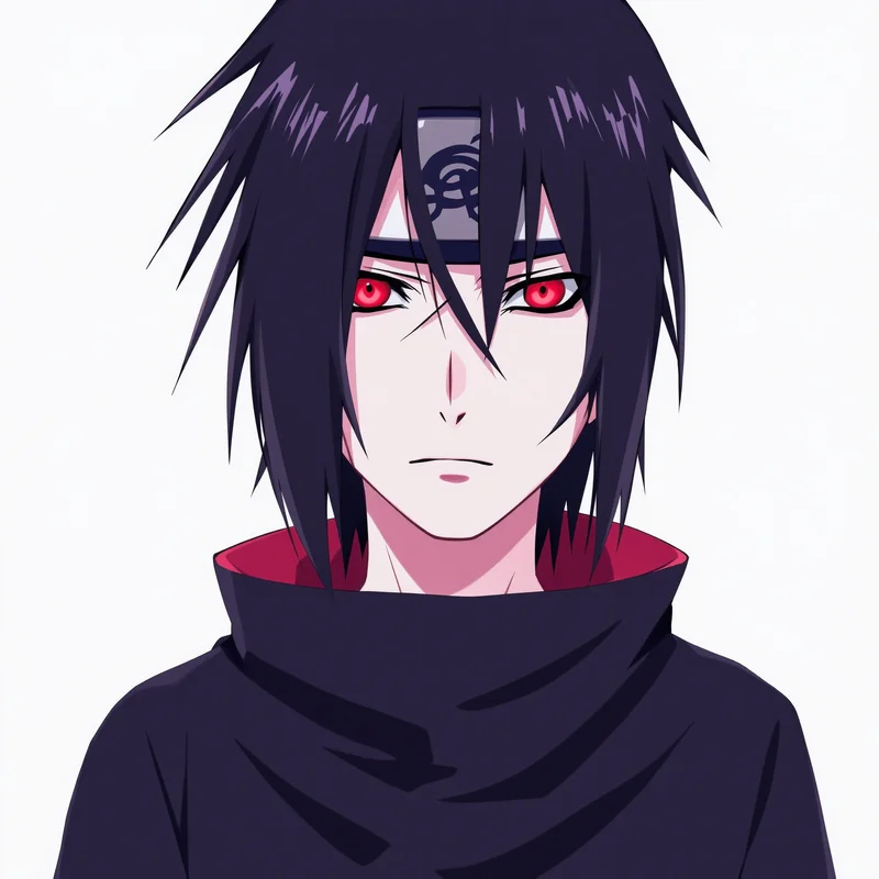 Moonlit Uchiha Itachi PFP anime avatar portrait