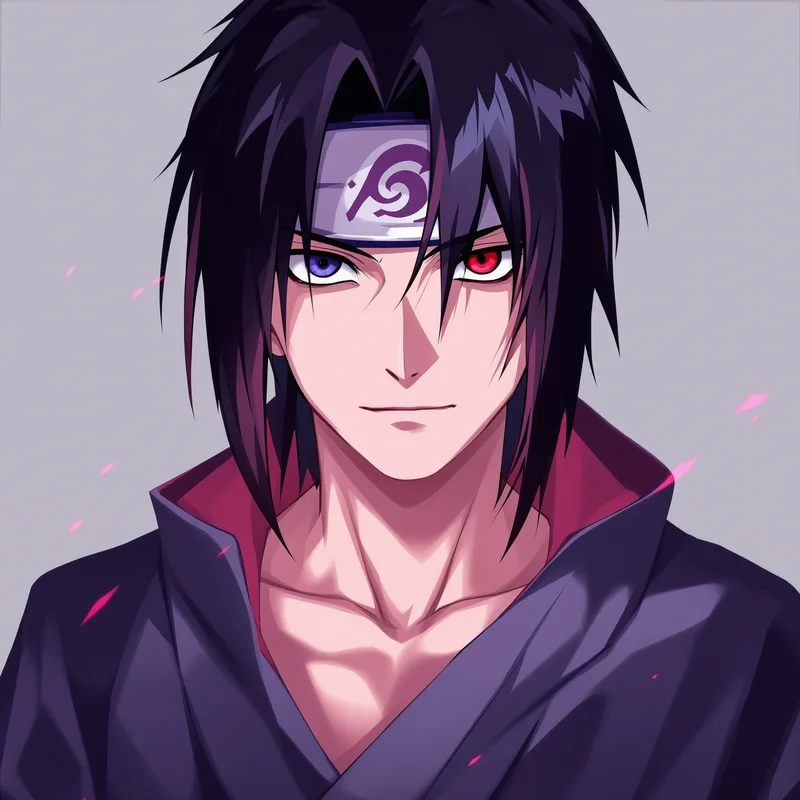 Nightfall Vision Itachi PFP clean background anime avatar