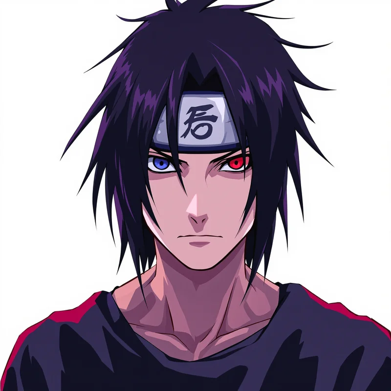 Silent Eclipse Itachi PFP high contrast anime PFP avatar