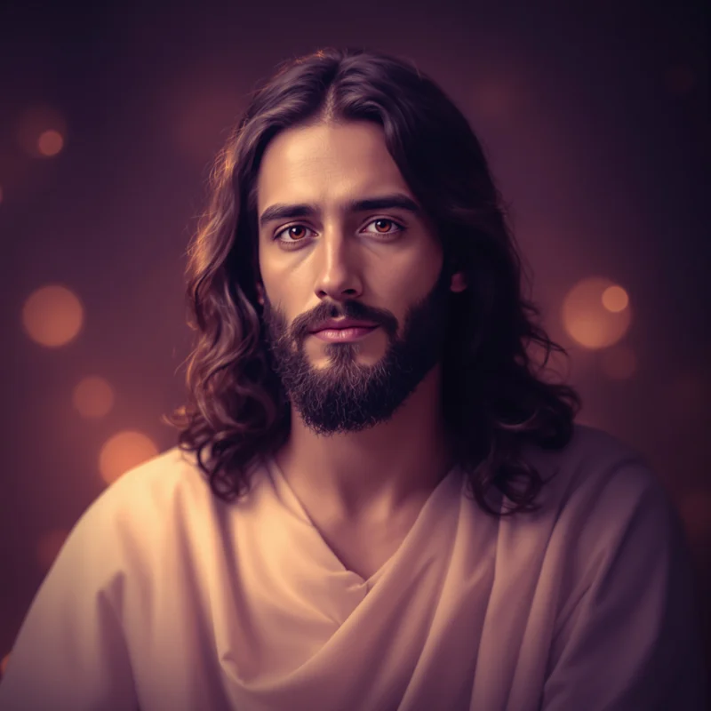 faith profile icon with calm atmosphere for Jesus PFP design