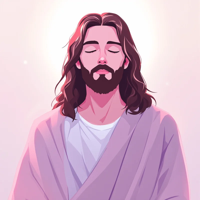 holy portrait PFP with calm atmosphere for avatar display