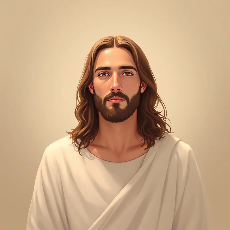 peaceful portrait image with peaceful light for social media avatar