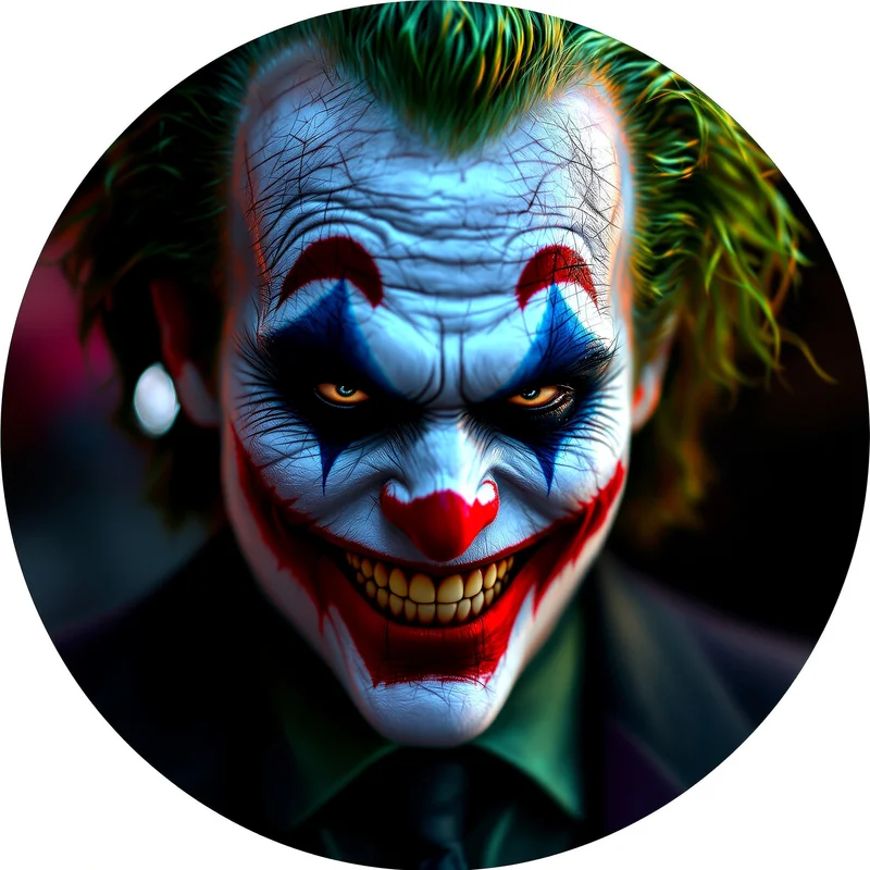 Joker PFP with bold composition and chaotic energy