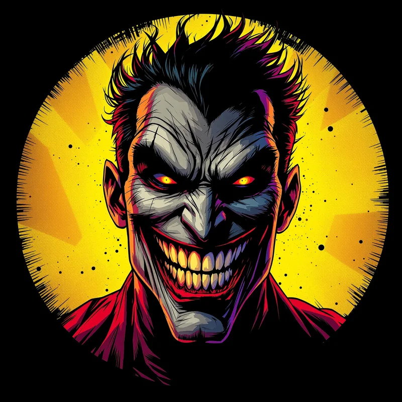 Joker PFP avatar with chaotic identity and strong presence