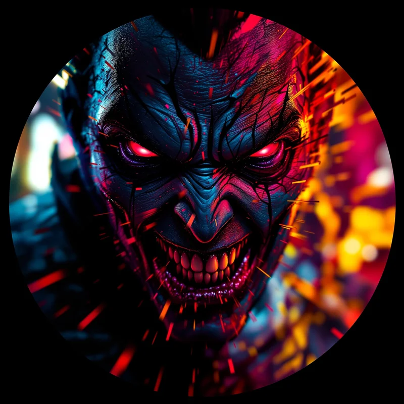 Joker PFP avatar with chaotic identity and strong presence