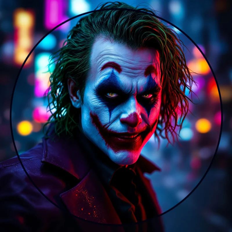 Joker PFP avatar with chaotic identity and strong presence