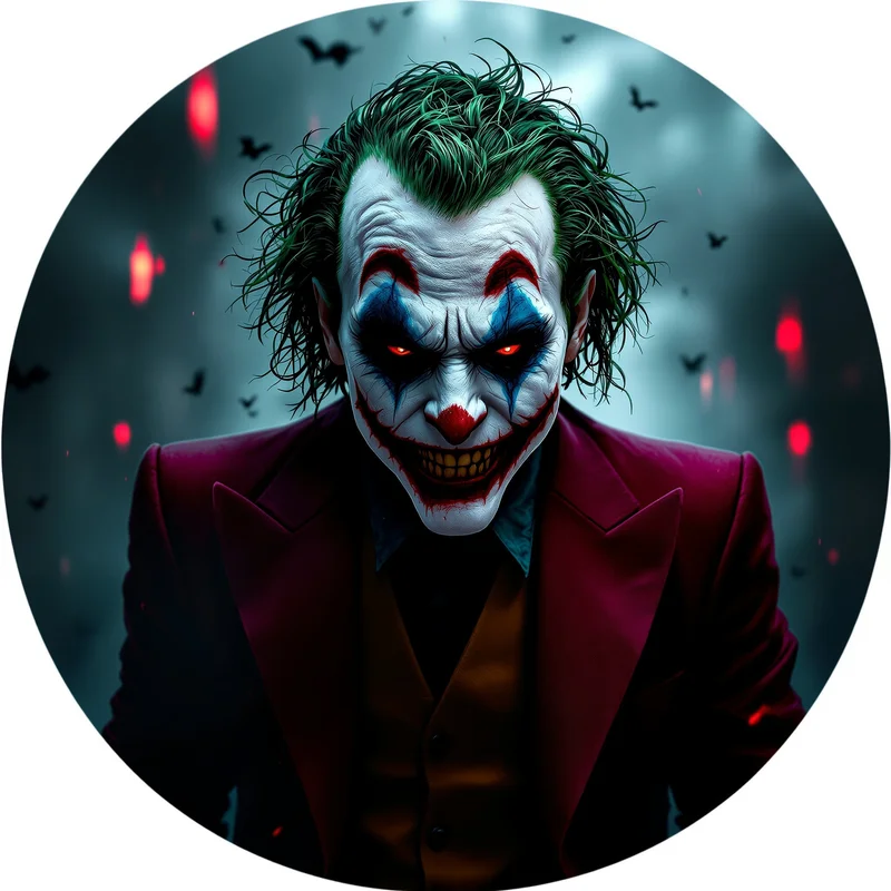 Joker PFP with bold composition and chaotic energy