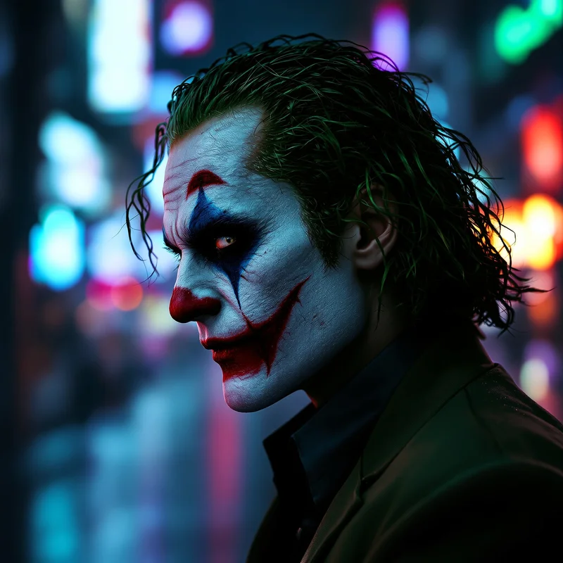 Joker PFP with bold composition and chaotic energy