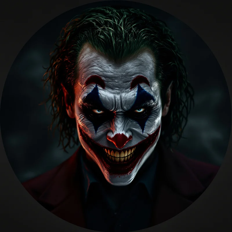 Joker PFP avatar with chaotic identity and strong presence